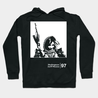 Muslimgauze / Minimalist Graphic Design Fan Artwork Hoodie